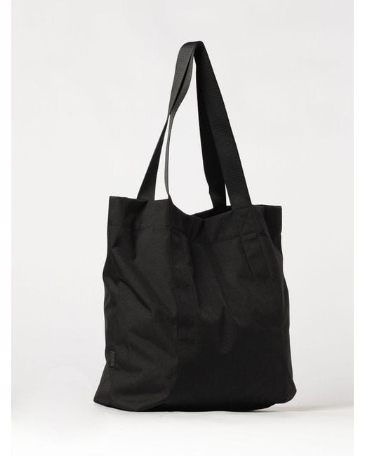 Y-3 Black Technical Fabric Tote Bag With Double Handle And Tone-On-Tone Logo for men