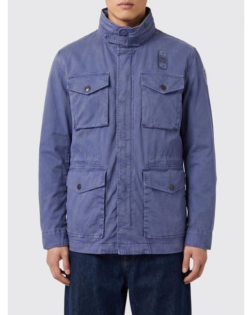 Giacca Antivento di Blauer in Blue da Uomo