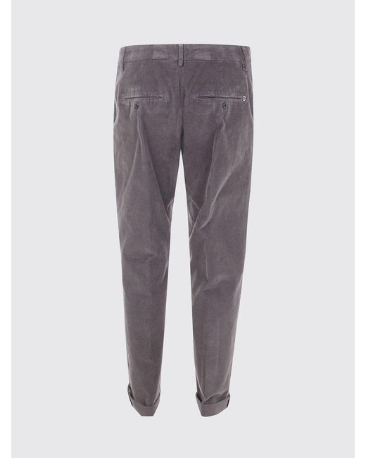 Dondup Gray Trousers for men