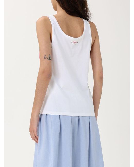 Top Mujer Twinset de color Purple