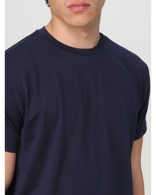 Camiseta Roberto Collina de hombre de color Blue
