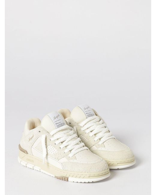Axel Arigato Natural Area Lo Fluffy Leather Sneakers for men