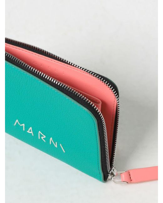 Marni Green Wallet for men