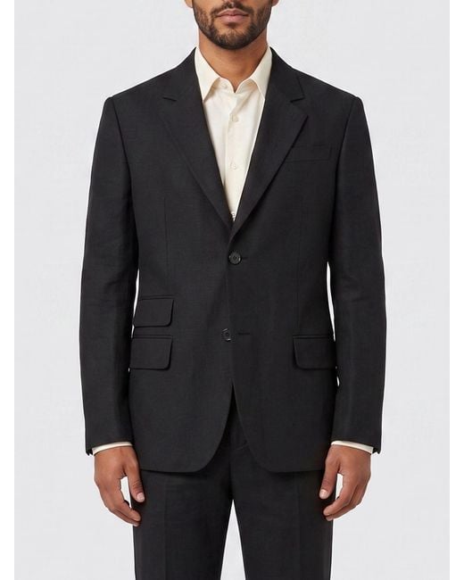 AMI Gray Single-Breasted Blazer for men