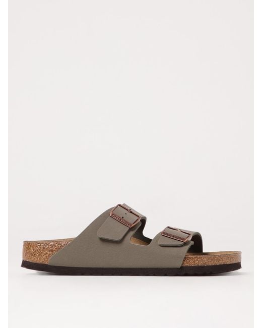 Birkenstock Brown Arizona Birko-Flor Sandals for men