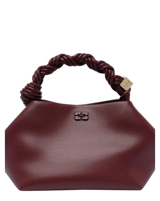 Ganni Purple Bou Handbag