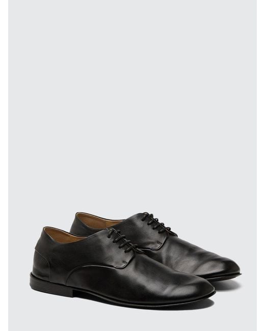 Marsèll White Stucco Volonata Leather Derby Shoes for men