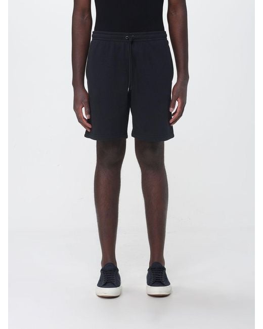 K-Way Blue Cotton Jogging Shorts for men