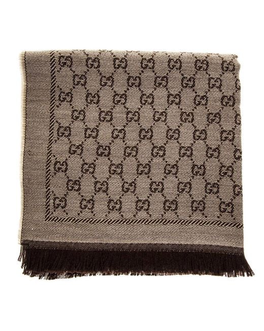 Gucci Brown Scarf Women