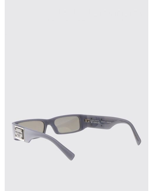 Dolce & Gabbana White Dolce &Amp Gabbana 0Dg4444 Acetate Sunglasses for men