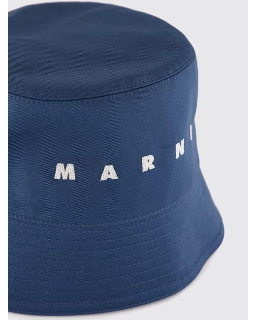 Cappello Da Pescatore di Marni in Blue da Uomo