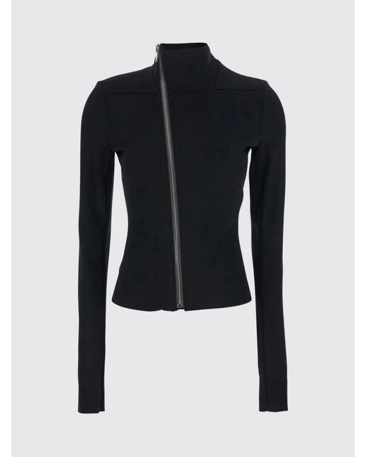 Rick Owens Black Gary Viscose Blend Jacket