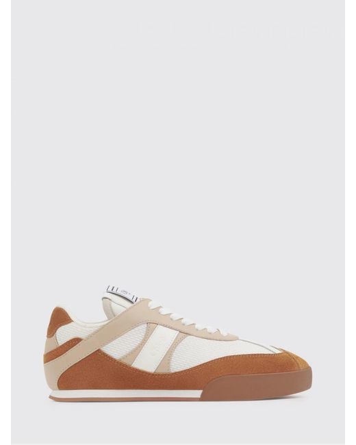 Chloé White ChloÉ Kick Leather And Mesh Sneakers