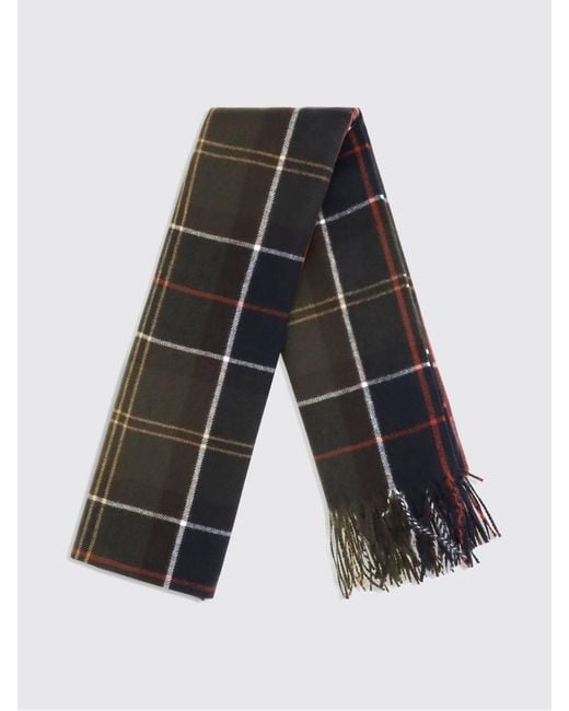 Barbour Black Scarf