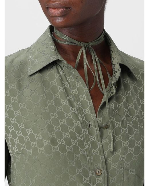 Gucci Green Top Damen