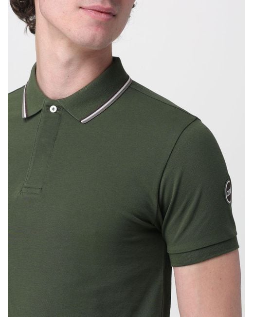 Colmar Green Cotton Polo Shirt for men
