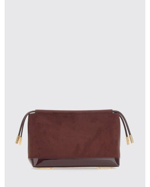 Elisabetta Franchi Purple Handtasche Damen