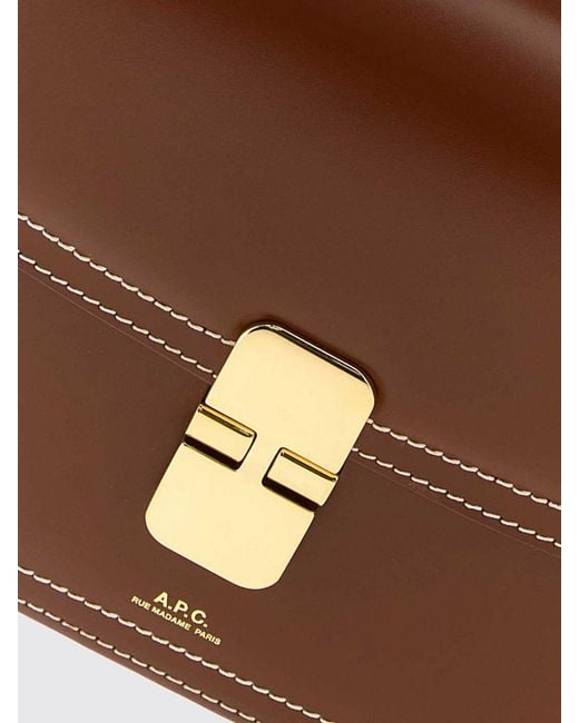 A.P.C. Brown Handbag