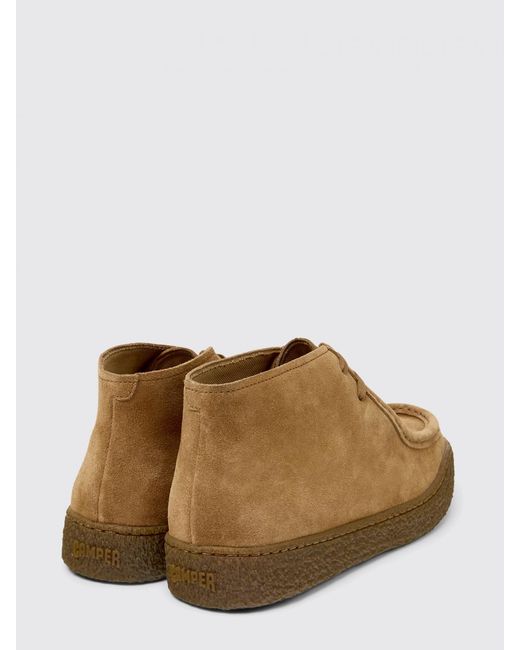 Camper Brown Peu Terreno Ankle Boots for men
