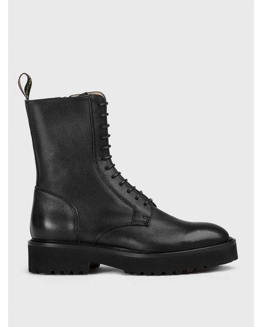 Botines Planos Mujer Doucal's de color Black