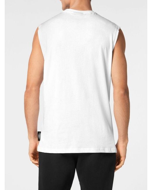 Philipp Plein White T-Shirt for men