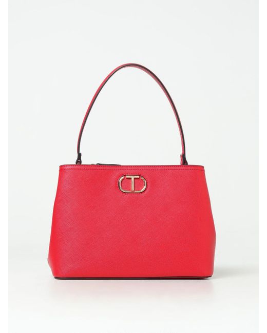 Twin Set Red Shoulder Bag