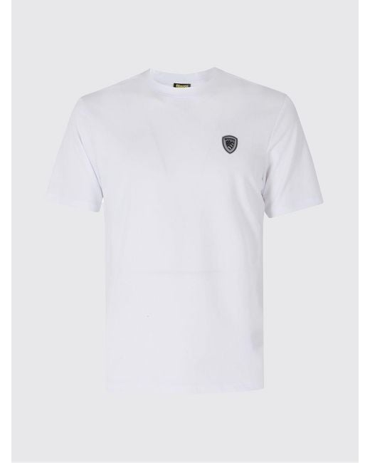 Blauer White T-Shirt for men