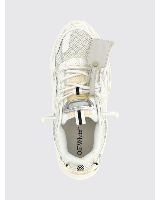 Off-White c/o Virgil Abloh Natural Be Right Back Low-Top Sneakers