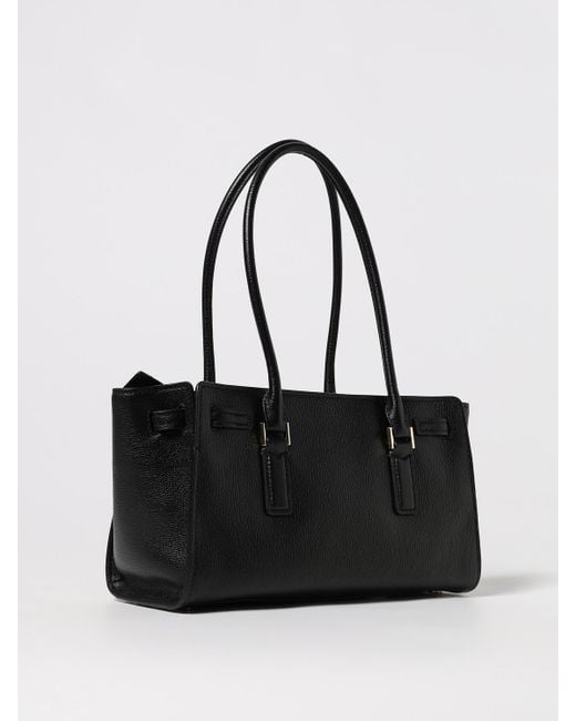 Michael Kors Black Small Hamilton Leather Shoulder Bag