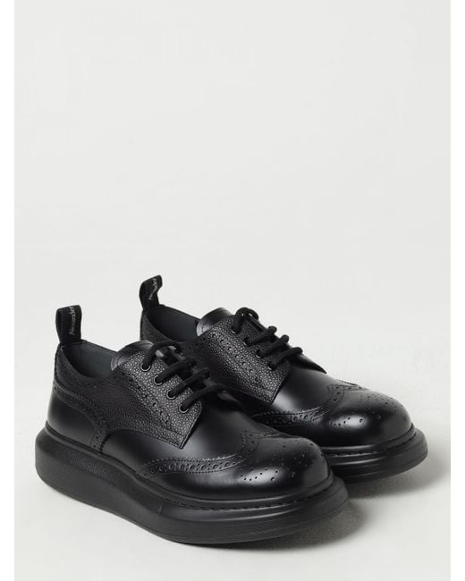 Zapatos Alexander McQueen de hombre de color Black
