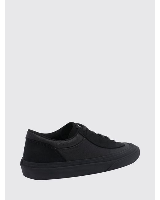 Stone Island White Low-Top Canvas And Suede Sneakers With Logo for men