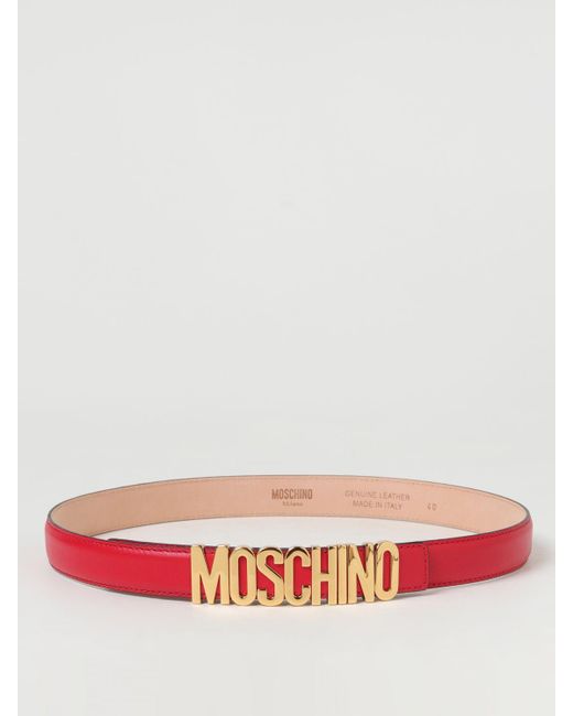 Moschino Couture Red Gürtel
