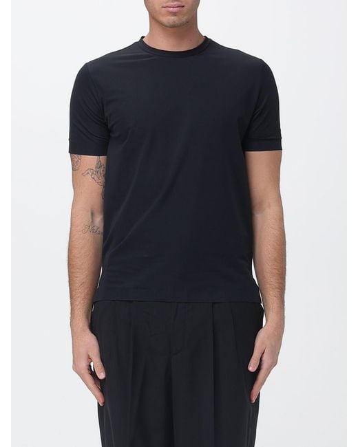 Heskimo Blue Nylon T-Shirt for men