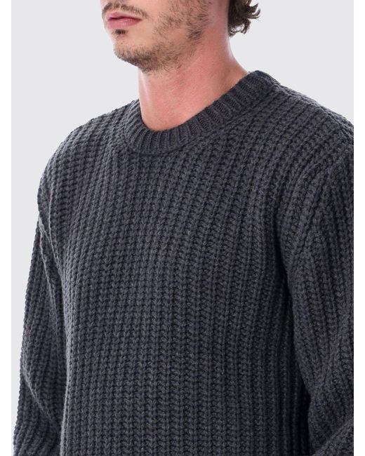 A.P.C. Blue Crew Neck Jumper for men