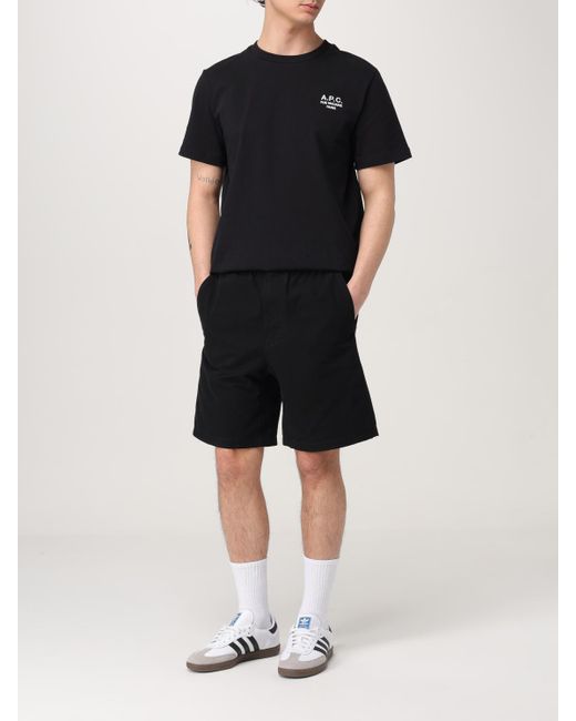 Pantaloncino di A.P.C. in Black da Uomo
