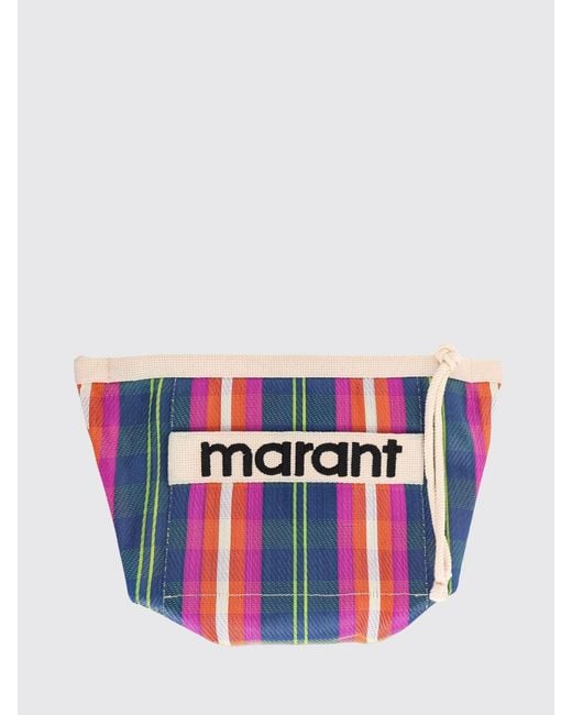 Isabel Marant Red Powden Clutch Bag