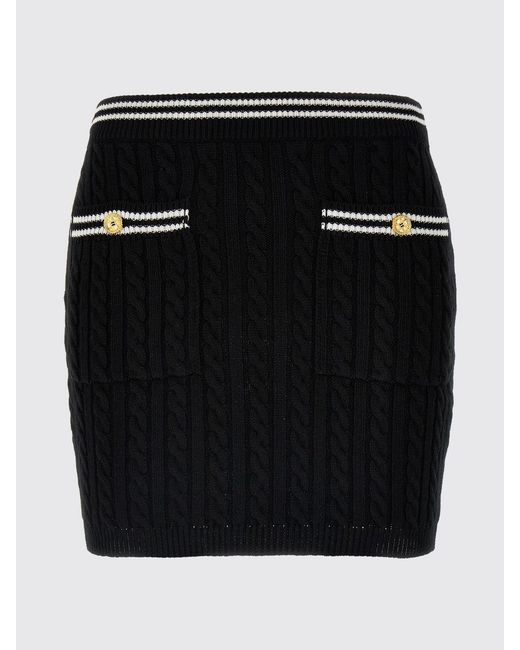Alessandra Rich Black Skirt