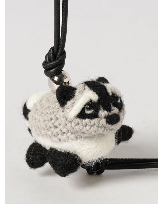 Loewe White Key Chain