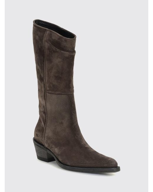 Khaite Brown Boots