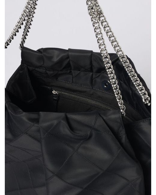 Tory Burch Black Fleming Quilted Nylon Bag