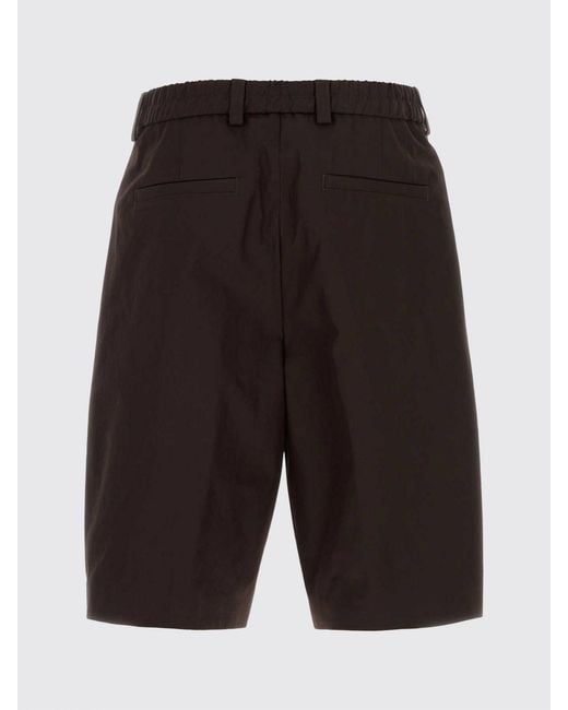Boss Black Regular Fit Tailored Cotton Bermuda Shorts With Slash Pockets for men