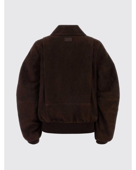 Loewe Brown Jacket Coffee