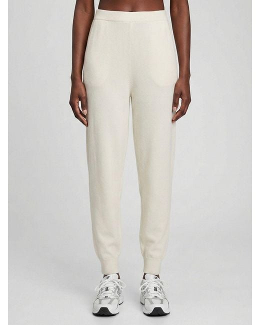 Allude White Virgin Wool And Cashmere Trousers
