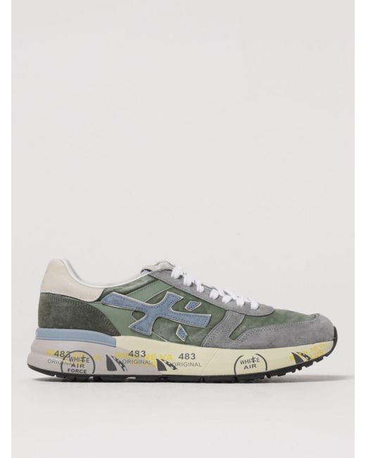 Premiata Green Shoes for men