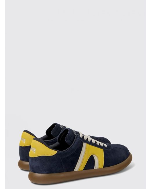 Camper Blue Pelotas Soller Nubuck Sneakers