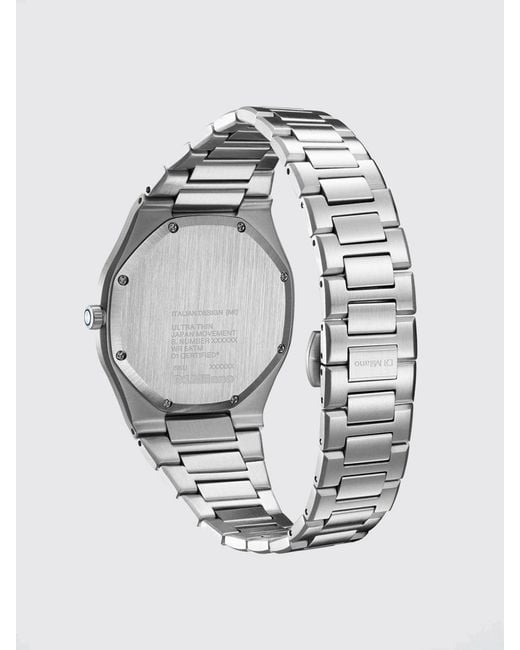 D1 Milano White Groovy Watch for men