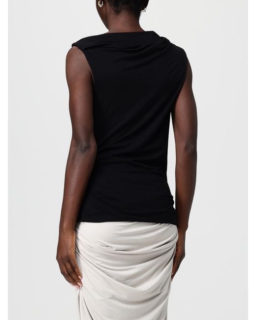 Entire studios Black Draped Top