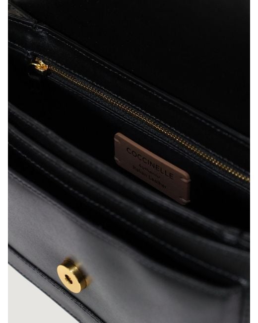 Coccinelle Gray C-Me Leather Bag