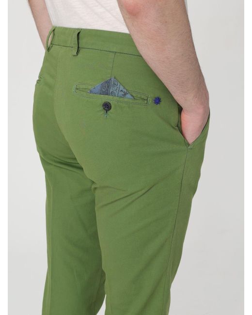 Manuel Ritz Green Pants for men
