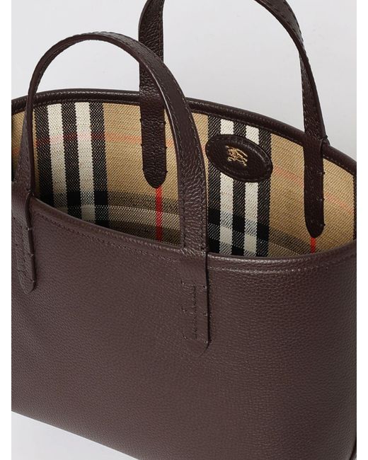 Burberry Brown Mini Reversible Bloomsbury Tote Bag